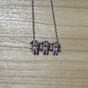 925 Silver with Moissanite Necklace